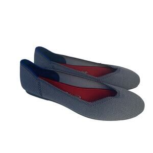 Rothy's Cloud Gray Birdseye Flats 7.5